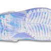 Crocs クラシック クロッグ マーブル ビーチ スポーツ ユニセックス ホワイト ブルー サンダル “ホワイト ブルー” 206867-1FK