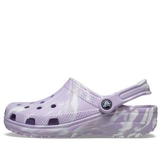 Crocs クラシック カジュアル ユニセックス パープル サンダル 206867-5PT