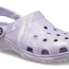 Crocs クラシック カジュアル ユニセックス パープル サンダル 206867-5PT