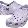 Crocs クラシック カジュアル ユニセックス パープル サンダル 206867-5PT