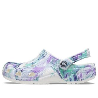 Crocs クラシック スポーツ スリッパ ユニセックス ブルー パープル 206868-94S