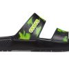Crocs ソフトソールシューズ ブラック グリーン ユニセックス “ブラック グリーン” 207283-0GU
