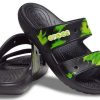 Crocs ソフトソールシューズ ブラック グリーン ユニセックス “ブラック グリーン” 207283-0GU
