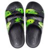 Crocs ソフトソールシューズ ブラック グリーン ユニセックス “ブラック グリーン” 207283-0GU