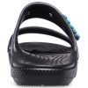 Crocs クラシック カジュアル ユニセックス ブルー ブラック スリッパ 207283-988