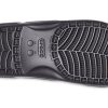 Crocs クラシック カジュアル ユニセックス ブルー ブラック スリッパ 207283-988