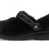 Crocs クラシック ファー シュア スリップオン クロッグ “ブラック” 207303-001