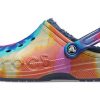 Crocs クラシック クロッグ タイダイプリントシューズ ディープブルー ユニセックス 207329-95T