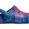 Crocs クラシック クロッグ タイダイプリントシューズ ディープブルー ユニセックス 207329-95T
