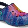 Crocs クラシック クロッグ タイダイプリントシューズ ディープブルー ユニセックス 207329-95T