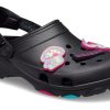 Crocs クラシック オールテレイン クロッグ ミニマル カジュアル ユニセックス ブラック サンダル 207340-001