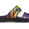 Crocs クラシック 耐摩耗性 滑り止め スポーツスリッパ ユニセックス ブラック 207346-0C4