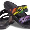 Crocs クラシック 耐摩耗性 滑り止め スポーツスリッパ ユニセックス ブラック 207346-0C4