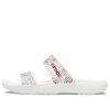 Crocs クラシック ノンスリップ 耐摩耗性 スポーツスリッパ ユニセックス ホワイト 207350-94S
