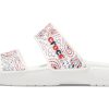Crocs クラシック ノンスリップ 耐摩耗性 スポーツスリッパ ユニセックス ホワイト 207350-94S