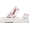 Crocs クラシック ノンスリップ 耐摩耗性 スポーツスリッパ ユニセックス ホワイト 207350-94S
