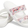 Crocs クラシック ノンスリップ 耐摩耗性 スポーツスリッパ ユニセックス ホワイト 207350-94S