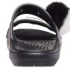Crocs クラシック ソフトソール コージー フラットヒール スポーツスリッパ ユニセックス ブラック 207403-001