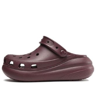 Crocs クラシック メガ クラッシュ クロッグ “ダークチェリー” 207521-6WD