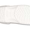 Crocs クラシック カジュアル ユニセックス メタリックシルバー ピンク サンダル 207551-90H