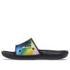 Crocs カラフル カジュアル ユニセックス マルチカラー ブラック スリッパ 207557-0C4