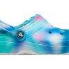 Crocs クラシック ラインド ソラライズド クロッグ “ホワイト ブルー アクア” 207560-4SU