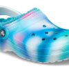 Crocs クラシック ラインド ソラライズド クロッグ “ホワイト ブルー アクア” 207560-4SU