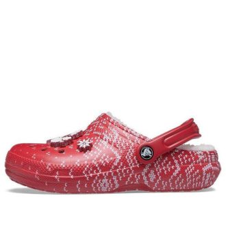 Crocs クラシック スタイリッシュ アウトドア スポーツ ユニセックス レッド サンダル 207687-646