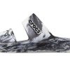 Crocs クラシック クロッグ マーブル ビーチ スポーツ スリッパ ユニセックス ホワイト ブラック 207701-103
