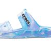 Crocs クラシック クロッグ マーブル ビーチ ユニセックス ホワイトブルー スリッパ “ホワイトブルー” 207701-1FK