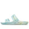 Crocs クラシック カジュアル ファッション ユニセックス ブルーグリーン スリッパ “ブルーグリーン” 207701-4SU