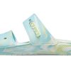 Crocs クラシック カジュアル ファッション ユニセックス ブルーグリーン スリッパ “ブルーグリーン” 207701-4SU