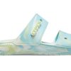 Crocs クラシック カジュアル ファッション ユニセックス ブルーグリーン スリッパ “ブルーグリーン” 207701-4SU
