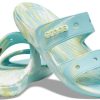 Crocs クラシック カジュアル ファッション ユニセックス ブルーグリーン スリッパ “ブルーグリーン” 207701-4SU