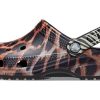Crocs クラシック アニマル ビーチサンダル ユニセックス ブラック 207840-0ZR