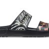 Crocs クラシック クロッグ コージー ユニセックス ブラック マルチカラー スリッパ “ブラック” 207847-0C4