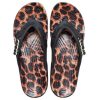 Crocs クラシック アニマル フリップフロップ ユニセックス ヒョウ柄 “ブラックヒョウ” 207872-0CU