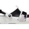 Crocs クラシック ジップタイ バックル クロッグ “ブラック ホワイト” 208127-066