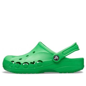 Crocs Baya Clog Beach ユニセックス グリーンサンダル 10126-3E8