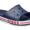 Crocs Bayaband Clog ブルー ホワイト レッド ユニセックス スリッパ 205392-4CC