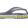 Crocs Bayaband Flip 滑り止め 耐摩耗性 カジュアル グレーグリーン スリッパ “グレーグリーン” 205393-0A3