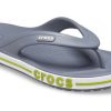 Crocs Bayaband Flip 滑り止め 耐摩耗性 カジュアル グレーグリーン スリッパ “グレーグリーン” 205393-0A3
