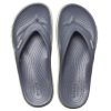 Crocs Bayaband Flip 滑り止め 耐摩耗性 カジュアル グレーグリーン スリッパ “グレーグリーン” 205393-0A3