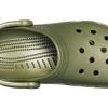 Crocs Classic Beach ユニセックス アーミーグリーン サンダル 10001-309