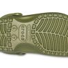 Crocs Classic Beach ユニセックス アーミーグリーン サンダル 10001-309