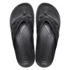 Crocs Classic Crocs Flip カジュアル ビーチサンダル ユニセックス ブラック 207713-001