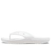 Crocs Classic Crocs Flip カジュアル ビーチサンダル ユニセックス ホワイト 207713-100