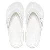Crocs Classic Crocs Flip カジュアル ビーチサンダル ユニセックス ホワイト 207713-100