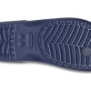 Crocs Classic Crocs Flip カジュアル ビーチサンダル ユニセックス ネイビーブルー 207713-410
