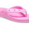 Crocs Classic Crocs Flip フリップフロップ ユニセックス ピンク 207713-6SW